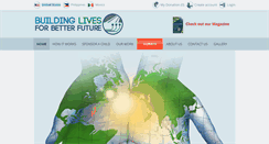 Desktop Screenshot of buildinglivesforbetterfuture.org